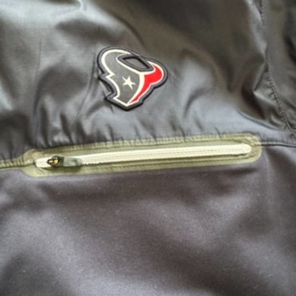 Nike Dri-Fit Onfield Texans Men’s Packable Jacket - Picture 4 of 14